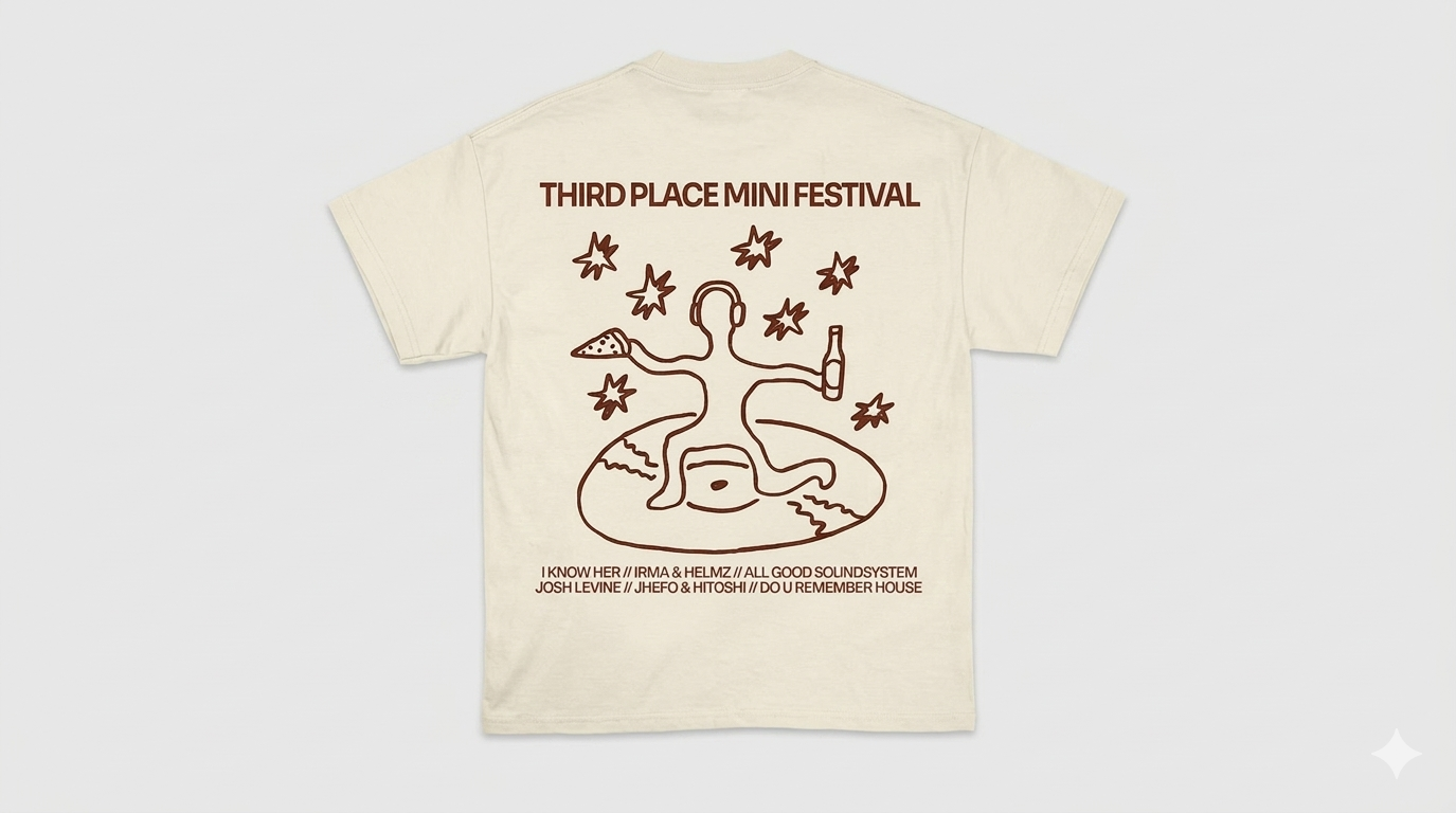 Third Place Mini Festival Tee