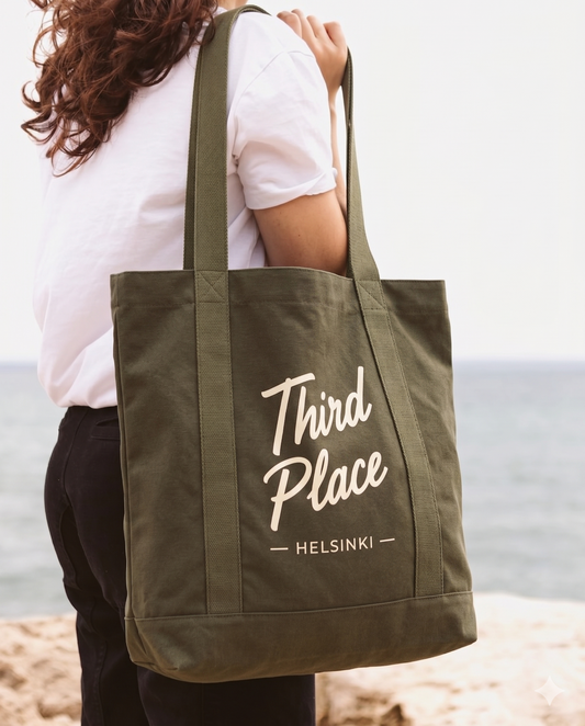 Tote Bag: Vinyl Holder